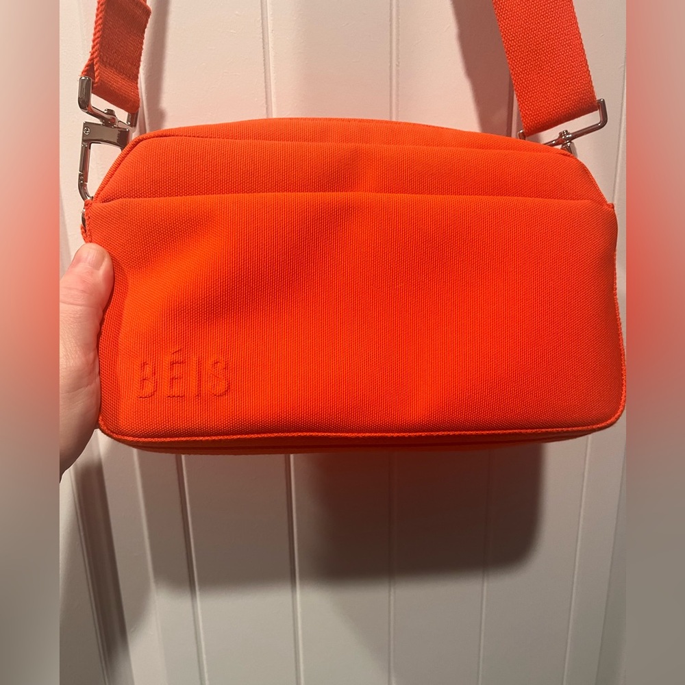 BEIS Bright Orange Crossbody Bag